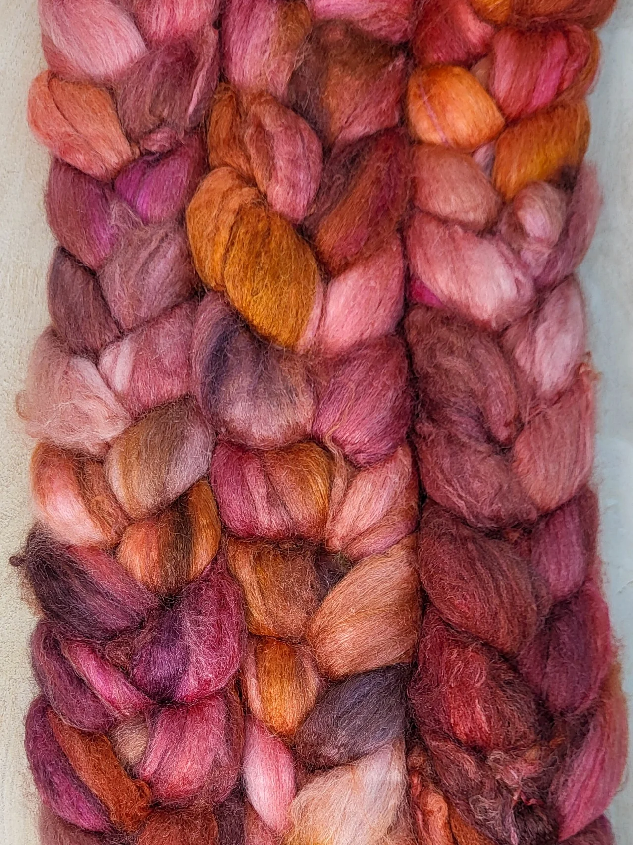 Roving, Tops and Fibers for Spinning Yarn or Felting